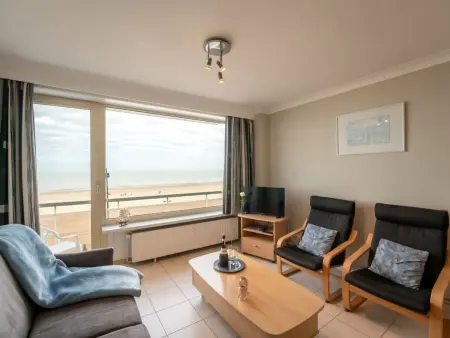 Appartement vue mer, accès direct plage, Blankenberge : photo 2