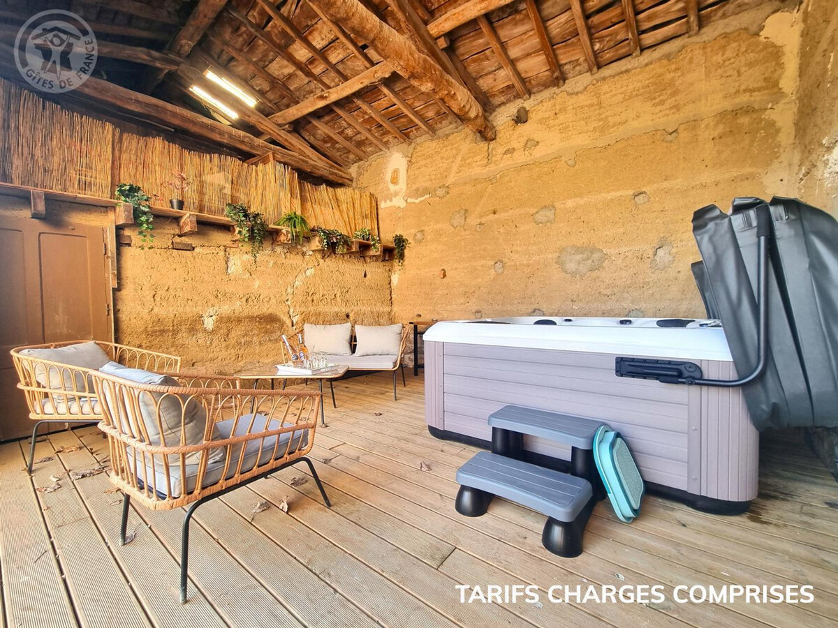 Gîte 100m² spa 6 pers. à Saint-Cyr-les-Vignes - Photo 1