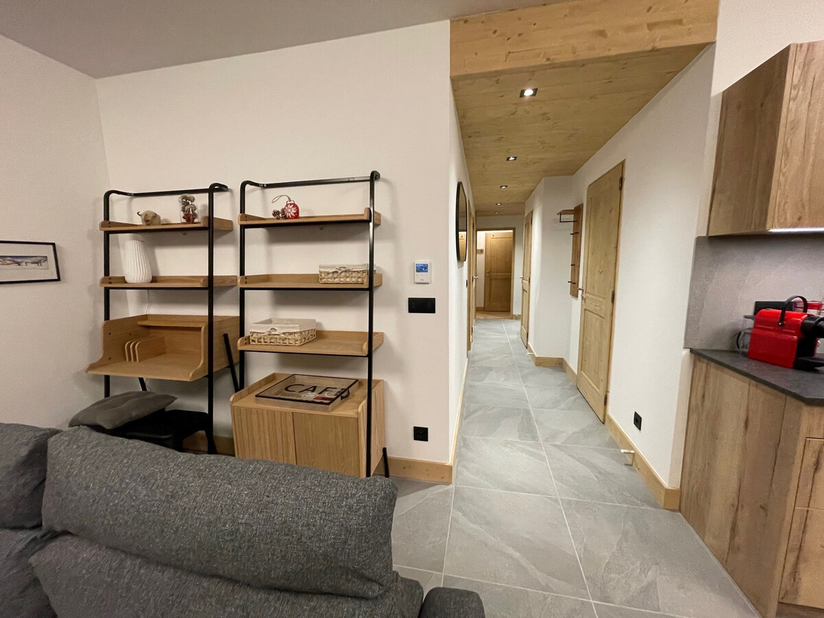 Appart 81m² ski-in/ski-out, terrasse 26m², vue Mont Blanc - Photo 4