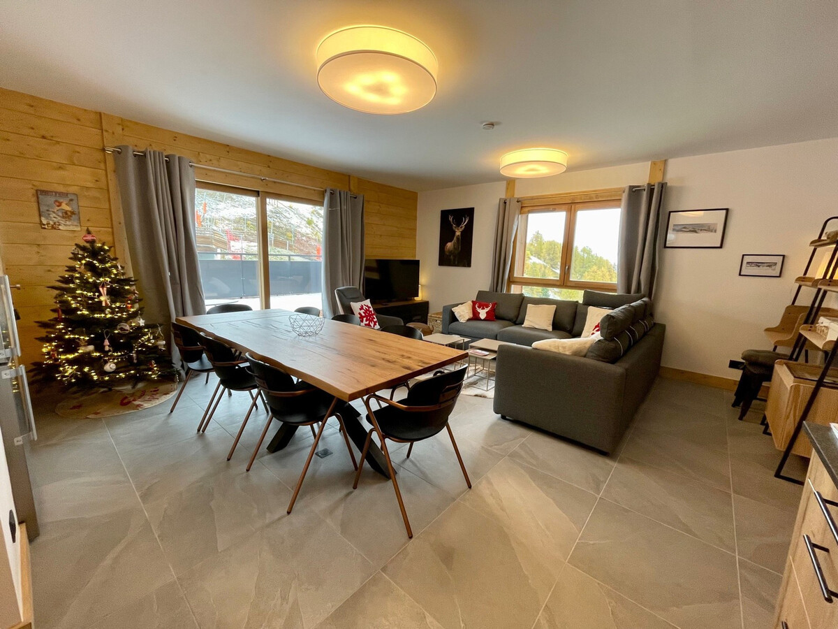 Appart 81m² ski-in/ski-out, terrasse 26m², vue Mont Blanc - Photo 5