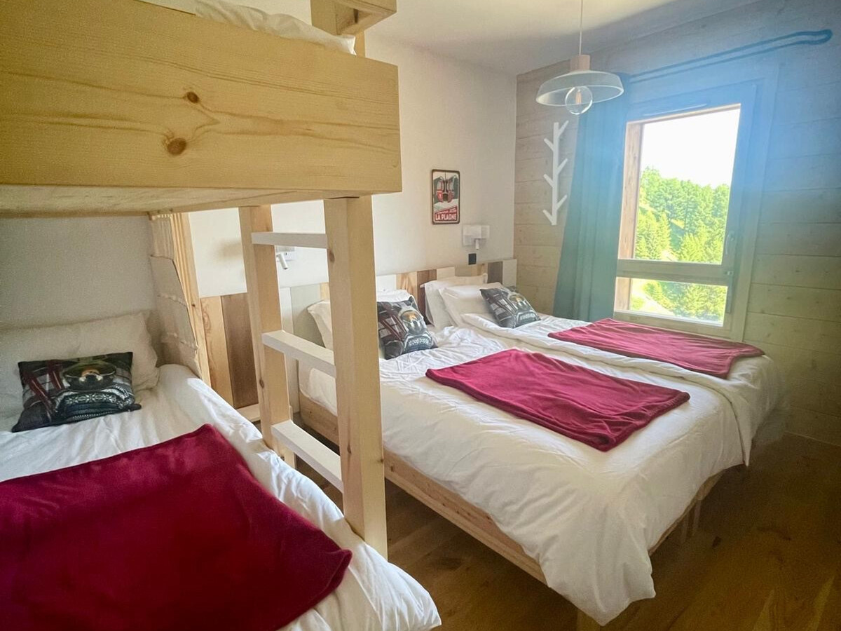 Appart 81m² ski-in/ski-out, terrasse 26m², vue Mont Blanc - Photo 9