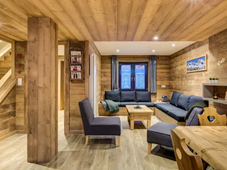 Location chalet à Plagne 1800, Chalet spacieux au cœur de la station, 10 pers, animaux acceptés