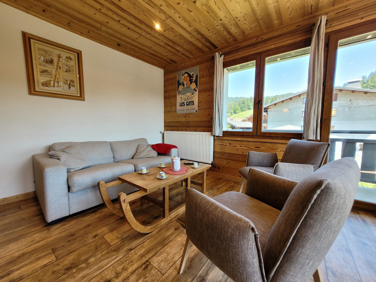 Appartement 3* central, 3 balcons, 6 pers aux Gets - Photo 4