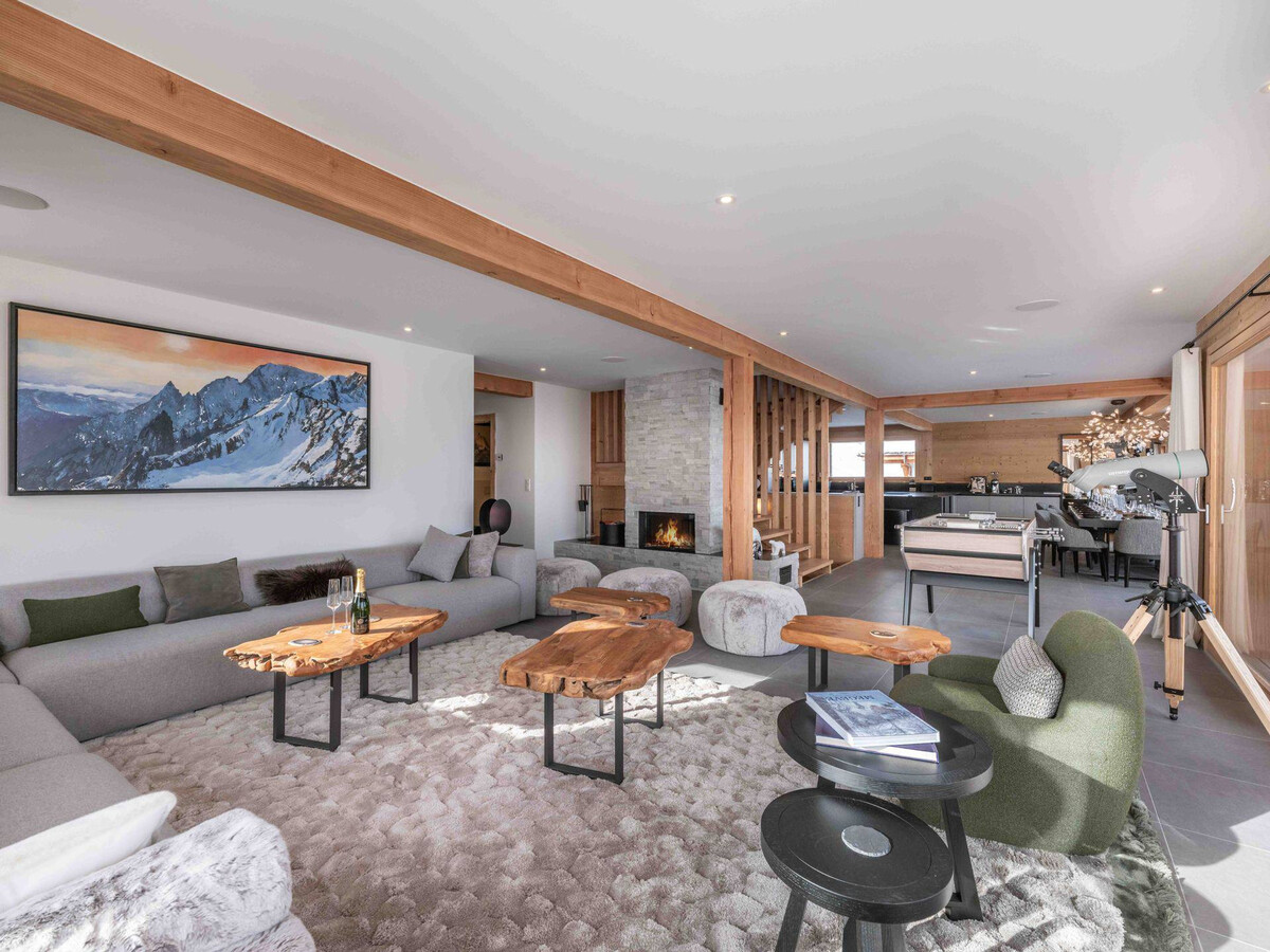 Chalet 5 chambres Combloux avec piscine, jacuzzi et sauna - Photo 1