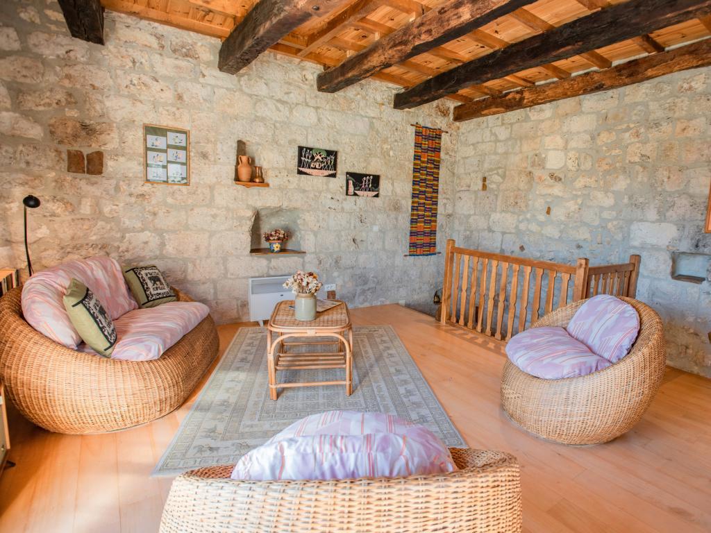 La Tour, maison de vacances avec piscine privée à Roquecor - Photo 12