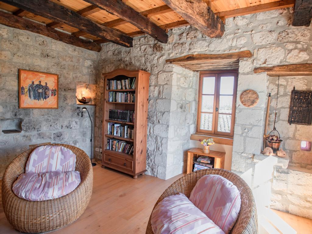 La Tour, maison de vacances avec piscine privée à Roquecor - Photo 15
