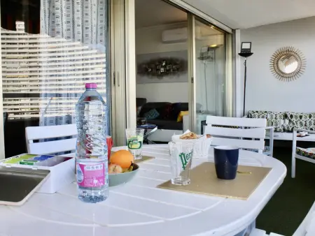 Appart 4 pers. avec terrasse face mer, Marina Baie des Anges : photo 13