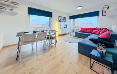Appartement vue mer à Ostende, 150 m de la plage, 6 personnes : photo 3