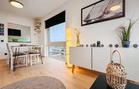 Appartement vue mer à Ostende, 150 m de la plage, 6 personnes : photo 4