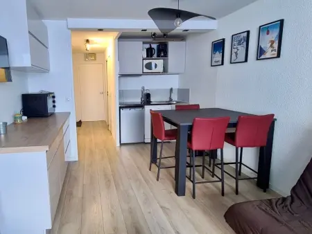 Location appartement à Tignes, Tignes - Appartement 2 pièces cabine, 6 pers, vue sur montagne