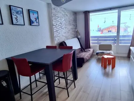 Appartement 2 pièces cabine Tignes, 6 pers, vue Grande Motte : photo 2