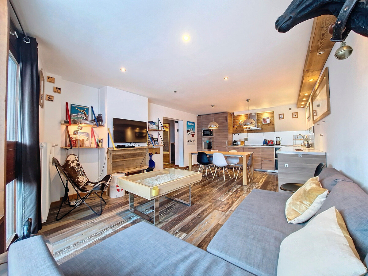 Appartement 2 pièces Val-d'Isère, navette ski gratuite - Photo 1