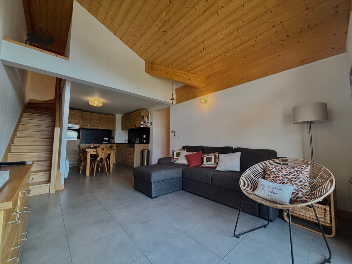 T3 duplex central Samoëns, balcon montagne et garage - Photo 1