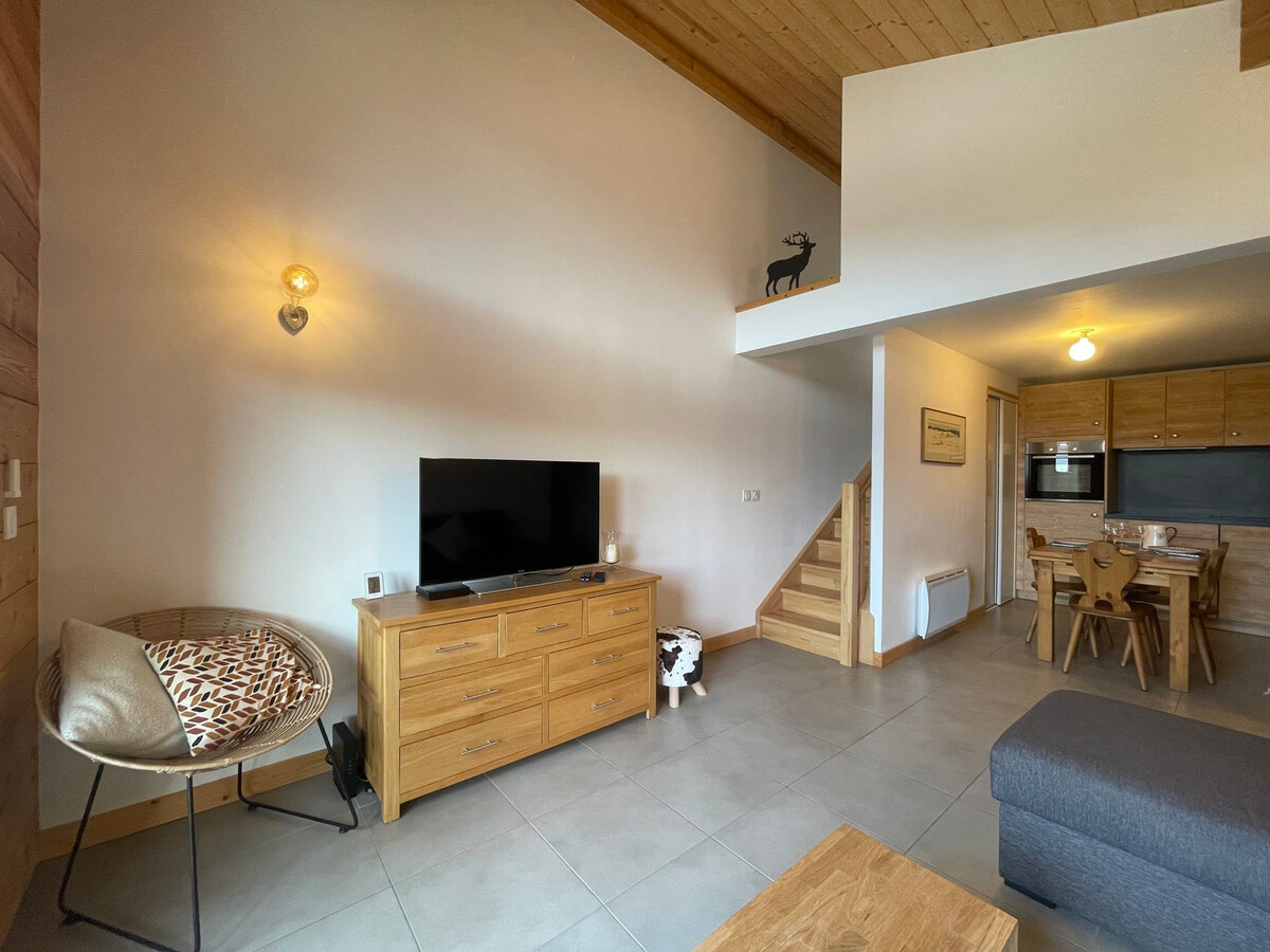 T3 duplex central Samoëns, balcon montagne et garage - Photo 2
