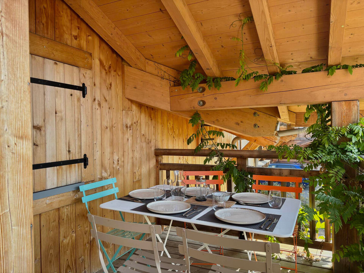 T3 duplex central Samoëns, balcon montagne et garage - Photo 12