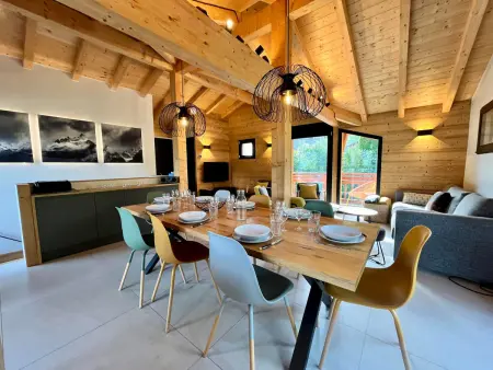 Duplex lumineux, 6 balcons et vue montagne à Samoëns : photo 2