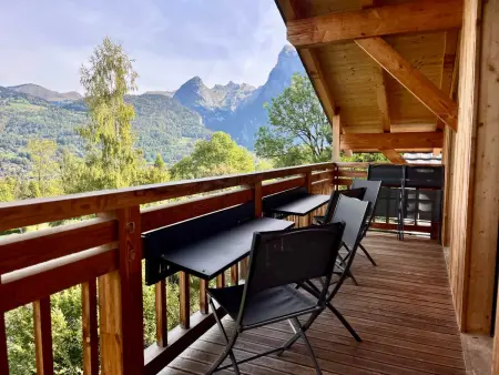 Duplex lumineux, 6 balcons et vue montagne à Samoëns : photo 13