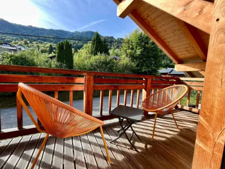 Duplex lumineux, 6 balcons et vue montagne à Samoëns : photo 14