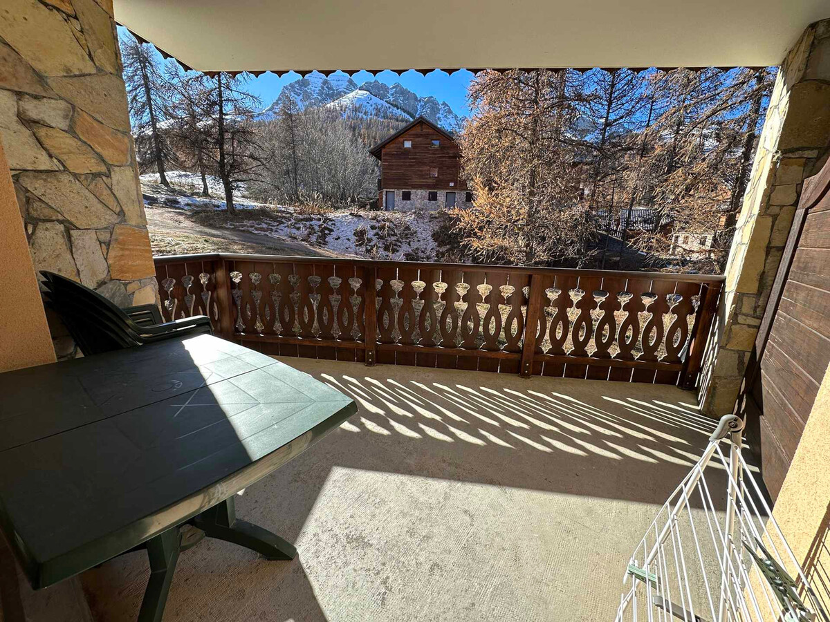 T3 48m² terrasse sud à Vars, 6 personnes, parking - Photo 3