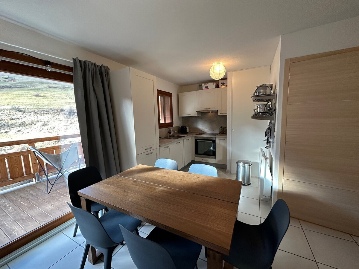 Appartement 6 pers. vue pistes à Vars, terrasse sud-ouest - Photo 1