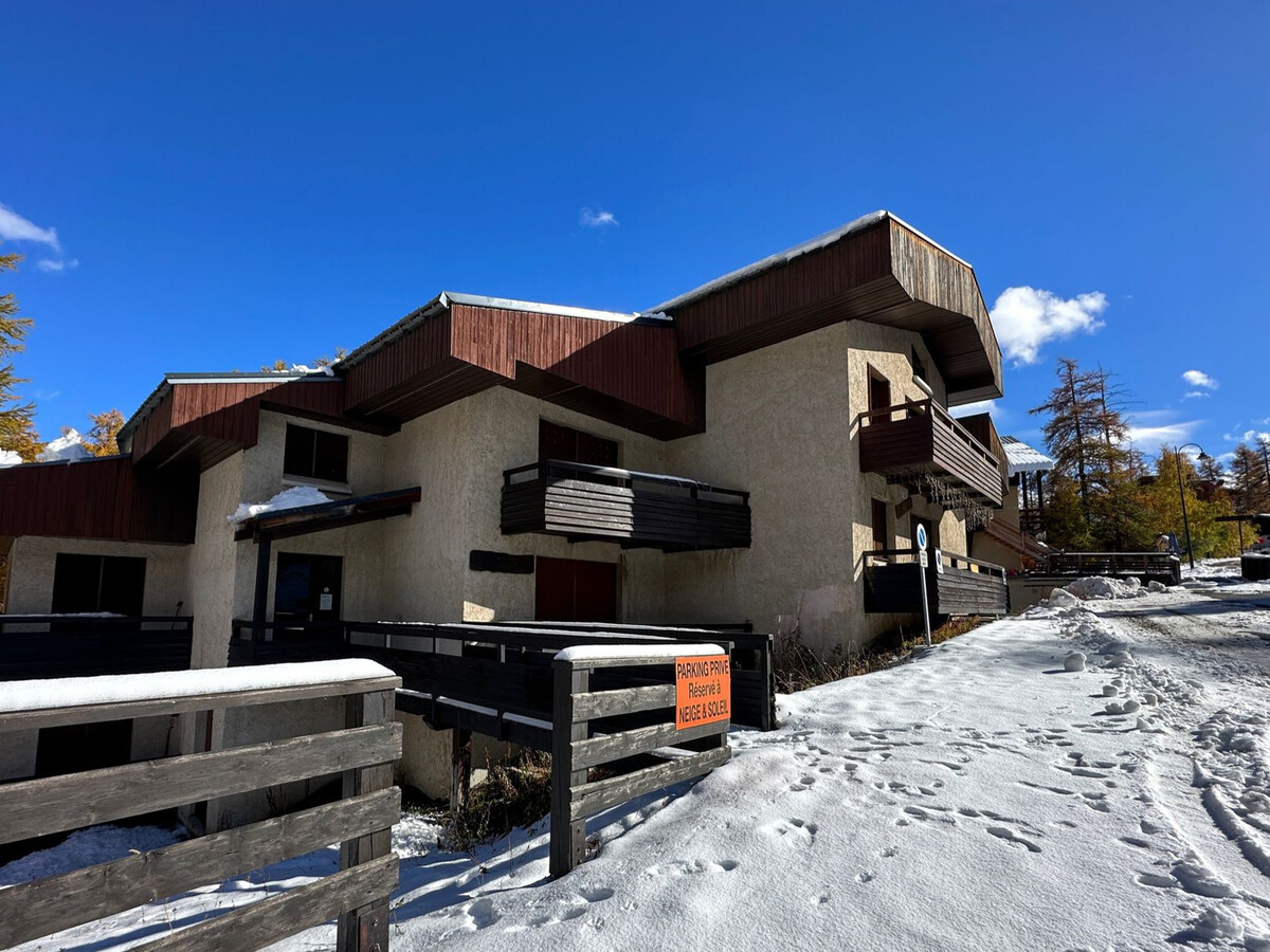 Appartement 4 pers. Vars : balcon sur le torrent, casier skis - Photo 12