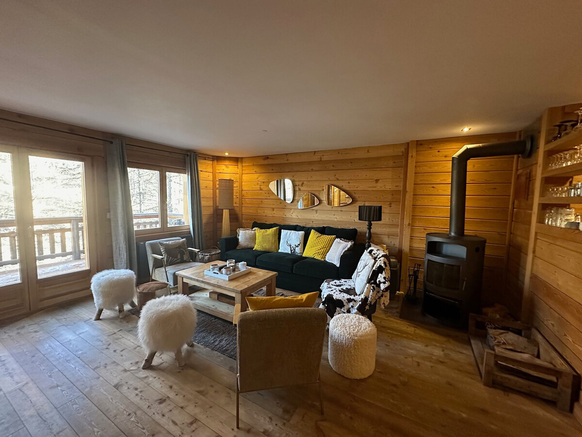 Chalet 12 pers. avec cheminée et terrasse à Vars - Photo 2