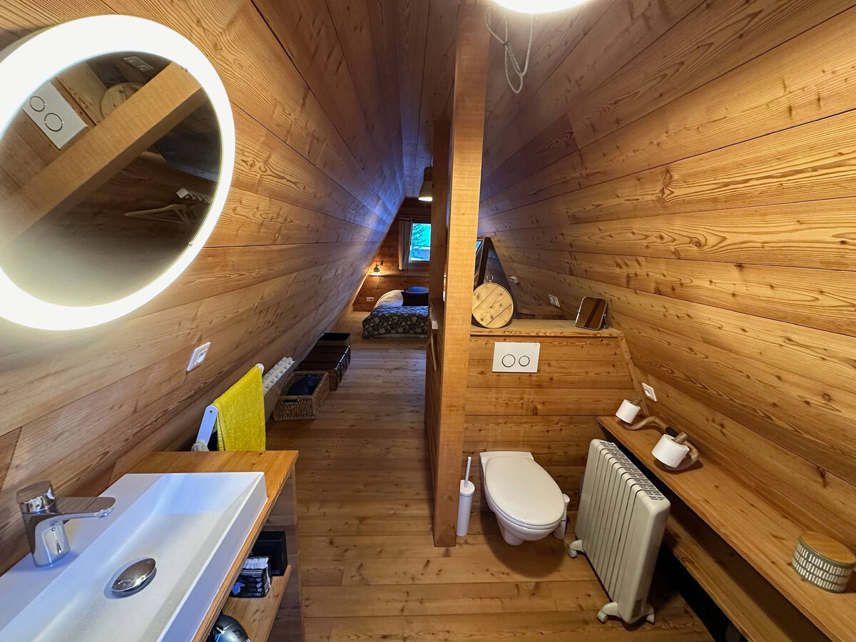 Chalet 12 pers. avec cheminée et terrasse à Vars - Photo 13