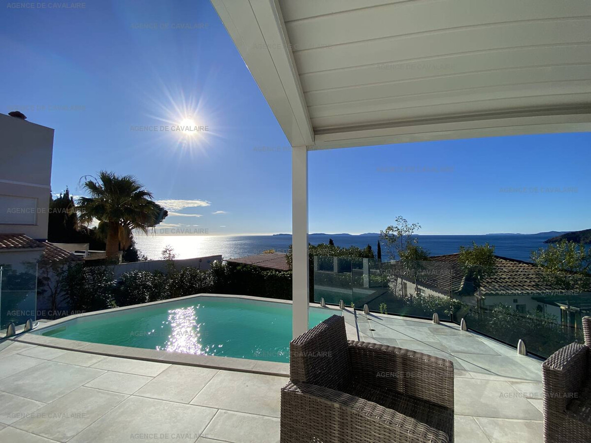 Villa moderne climatisée avec piscine à Cavalaire - Photo 4