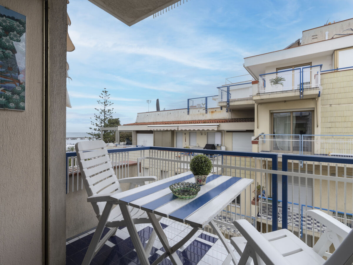 Studio Mediterranee à Sanremo, vue mer et piscine d'eau de mer - Photo 1