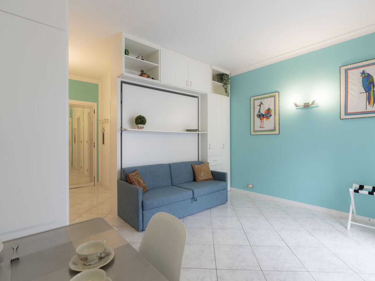 Studio Mediterranee à Sanremo, vue mer et piscine d'eau de mer - Photo 6