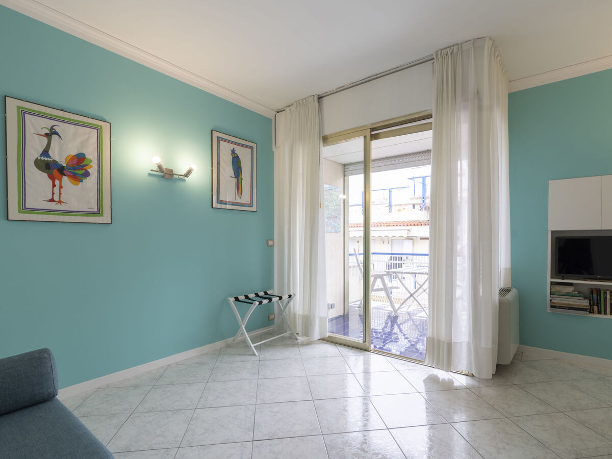 Studio Mediterranee à Sanremo, vue mer et piscine d'eau de mer - Photo 7