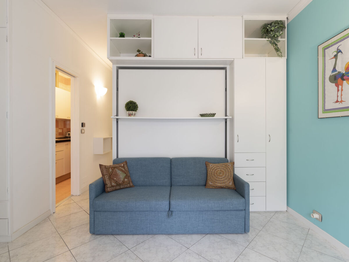 Studio Mediterranee à Sanremo, vue mer et piscine d'eau de mer - Photo 8