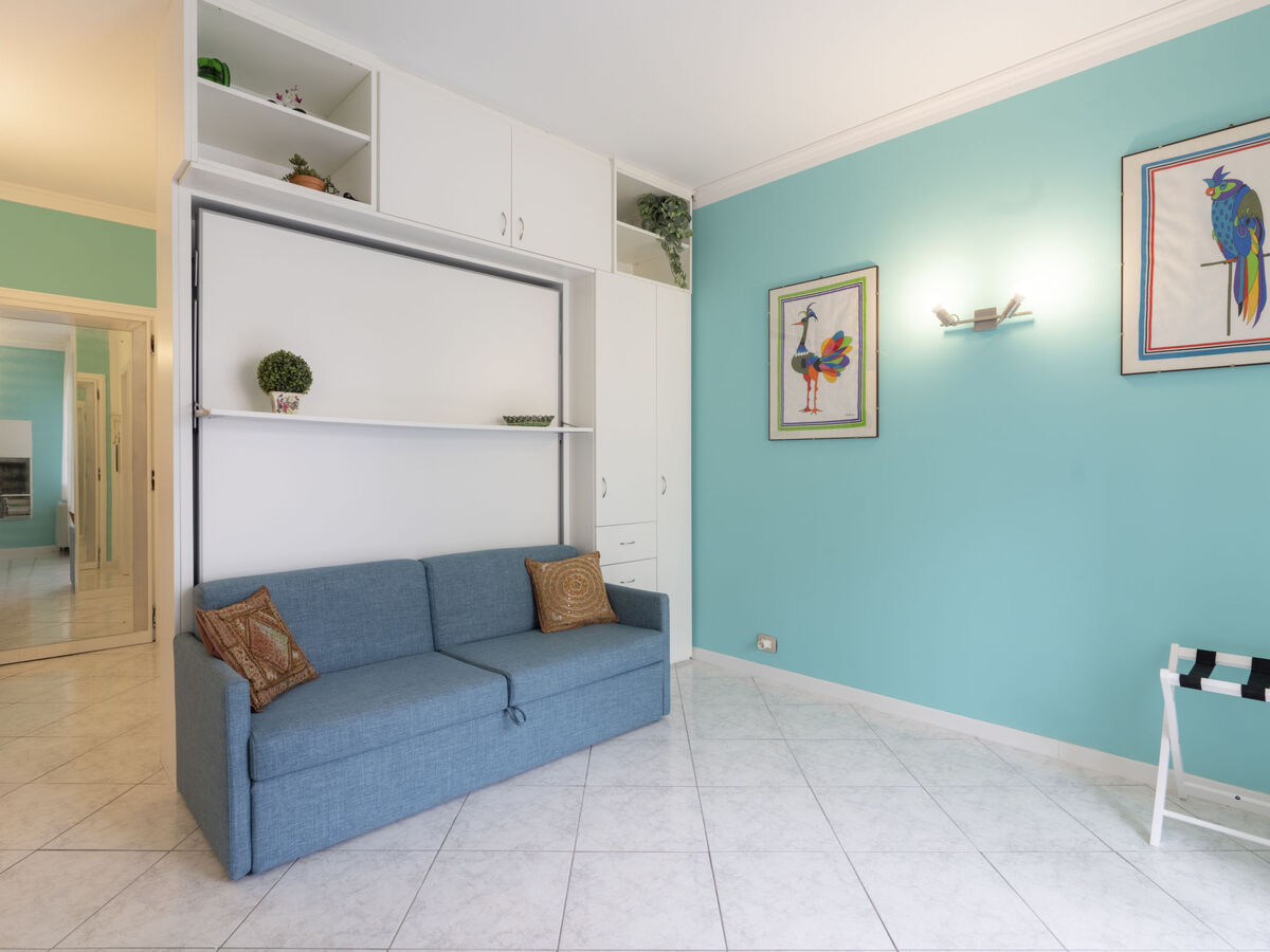 Studio Mediterranee à Sanremo, vue mer et piscine d'eau de mer - Photo 10