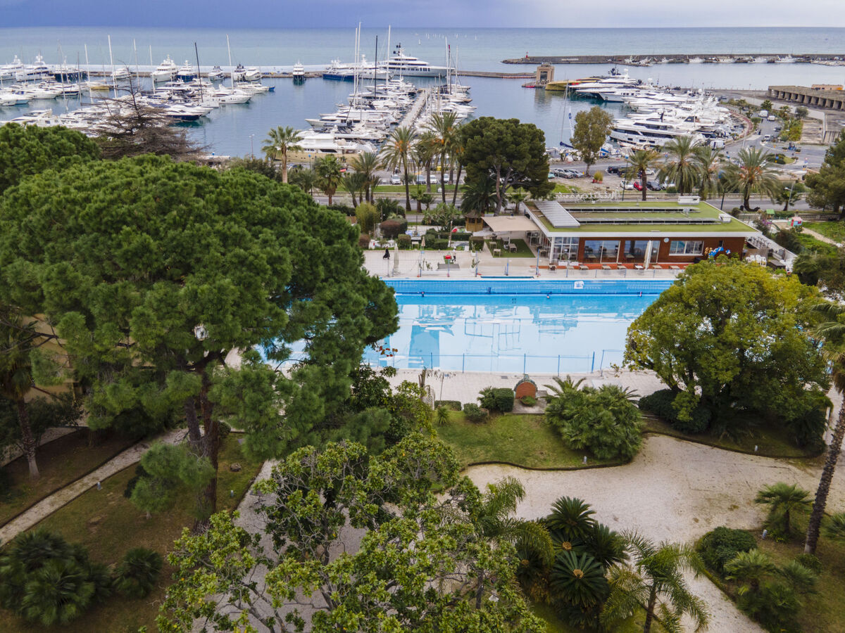 Studio Mediterranee à Sanremo, vue mer et piscine d'eau de mer - Photo 19