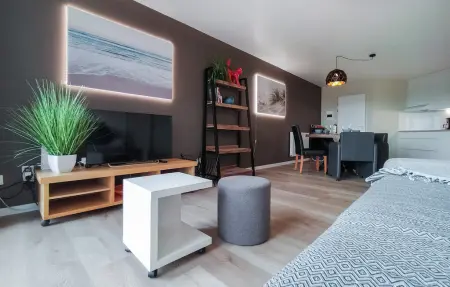 Appartement vue plage à Ostende, 50 m2, à 5 m de la mer : photo 3