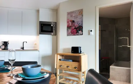Appartement vue plage à Ostende, 50 m2, à 5 m de la mer : photo 11