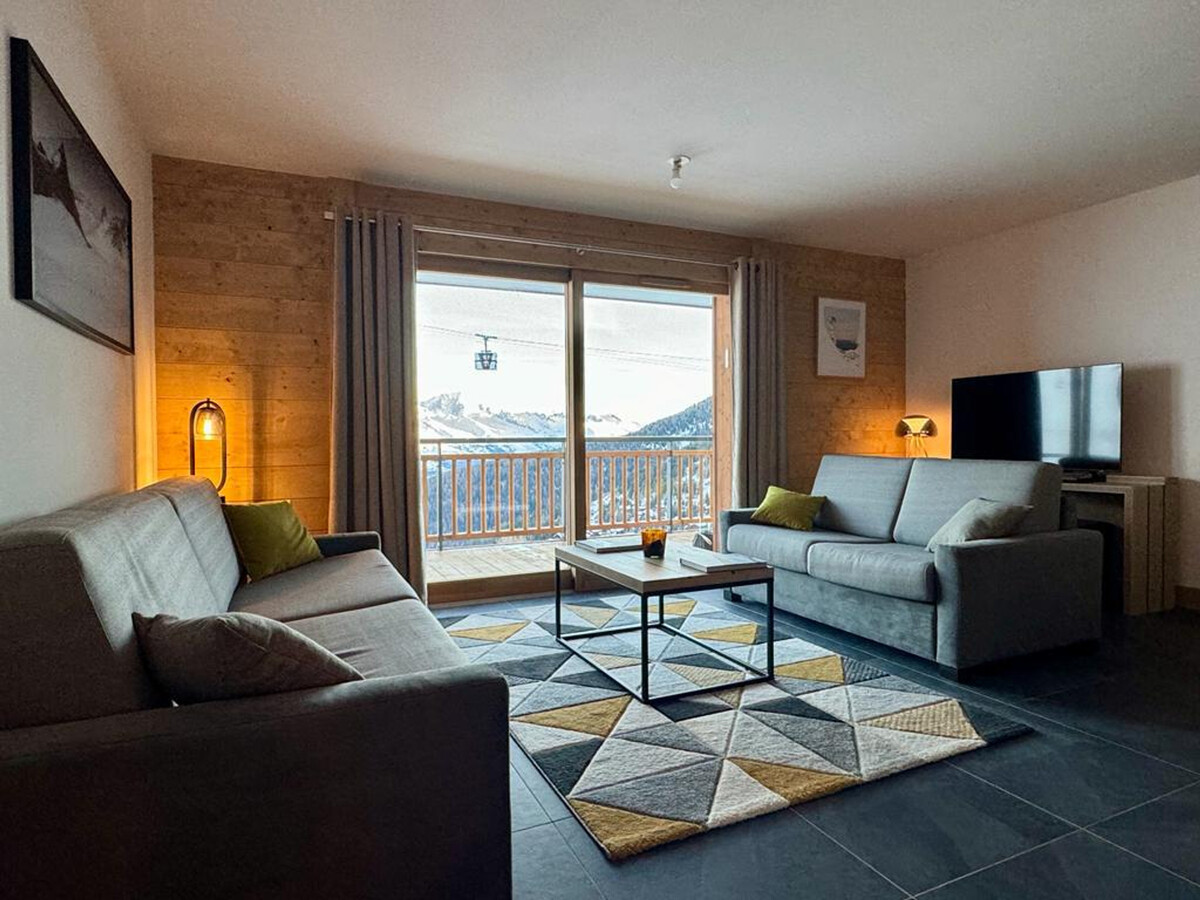 Appartement 3 chambres ski in/out · Vue Mont Blanc · La Plagne - Photo 2