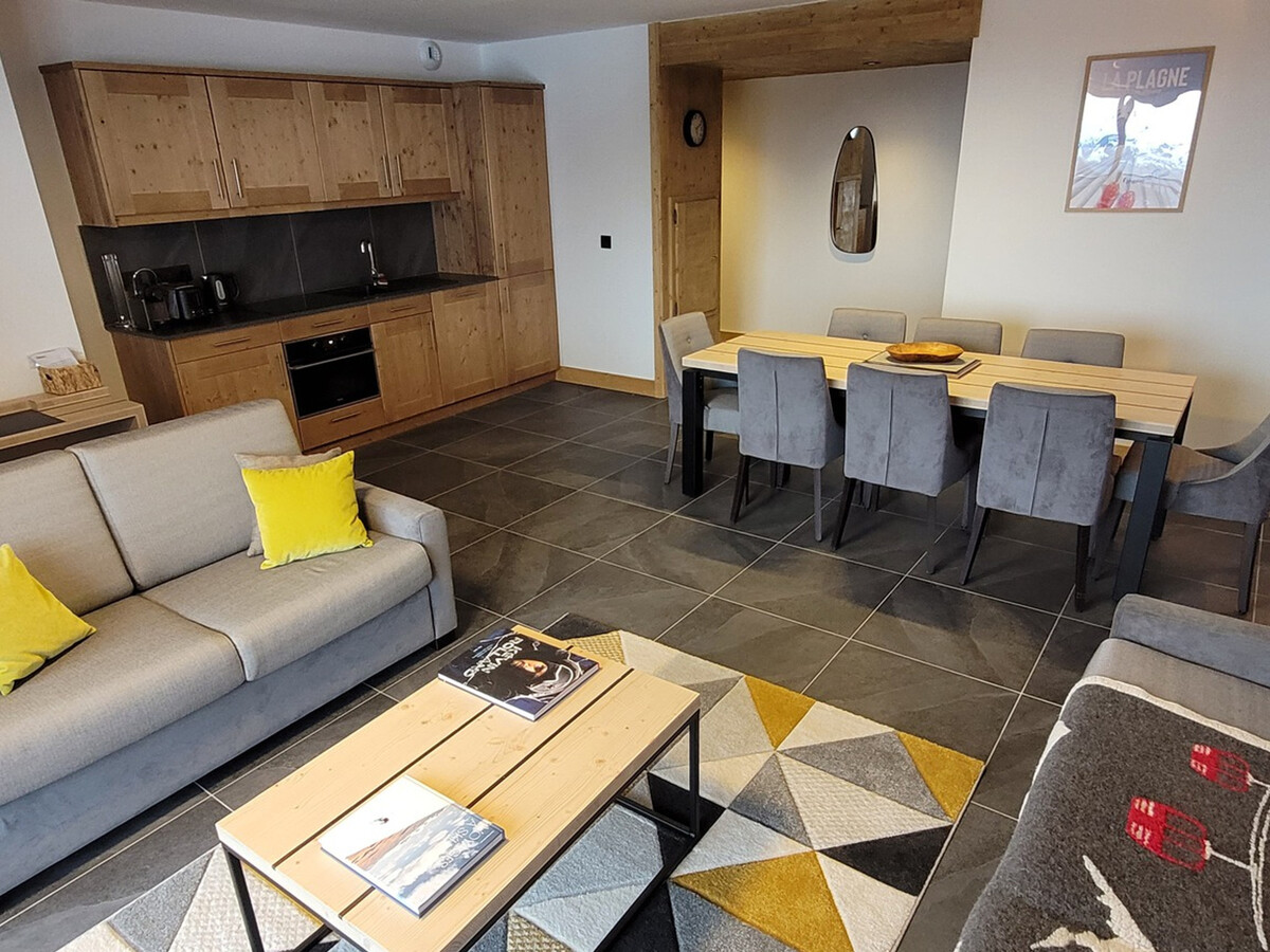 Appartement 3 chambres ski in/out · Vue Mont Blanc · La Plagne - Photo 4