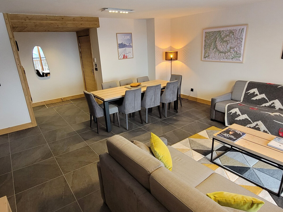 Appartement 3 chambres ski in/out · Vue Mont Blanc · La Plagne - Photo 5