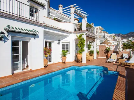 Villa Vallbo à Nerja : 4 chambres, piscine privée - Photo 13