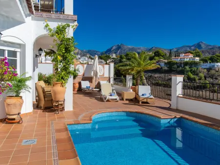 Villa Vallbo à Nerja : 4 chambres, piscine privée - Photo 25