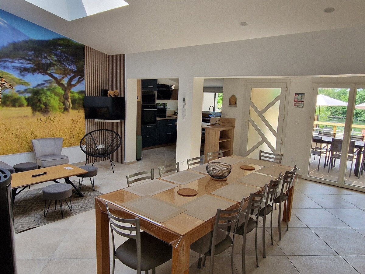 Gîte La Rive du Loir - 11 pers, piscine chauffée - Photo 22