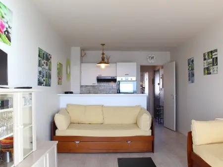 Location appartement à La Baule, Appartement front de mer à La Baule : T2 avec terrasse, parking et Wifi