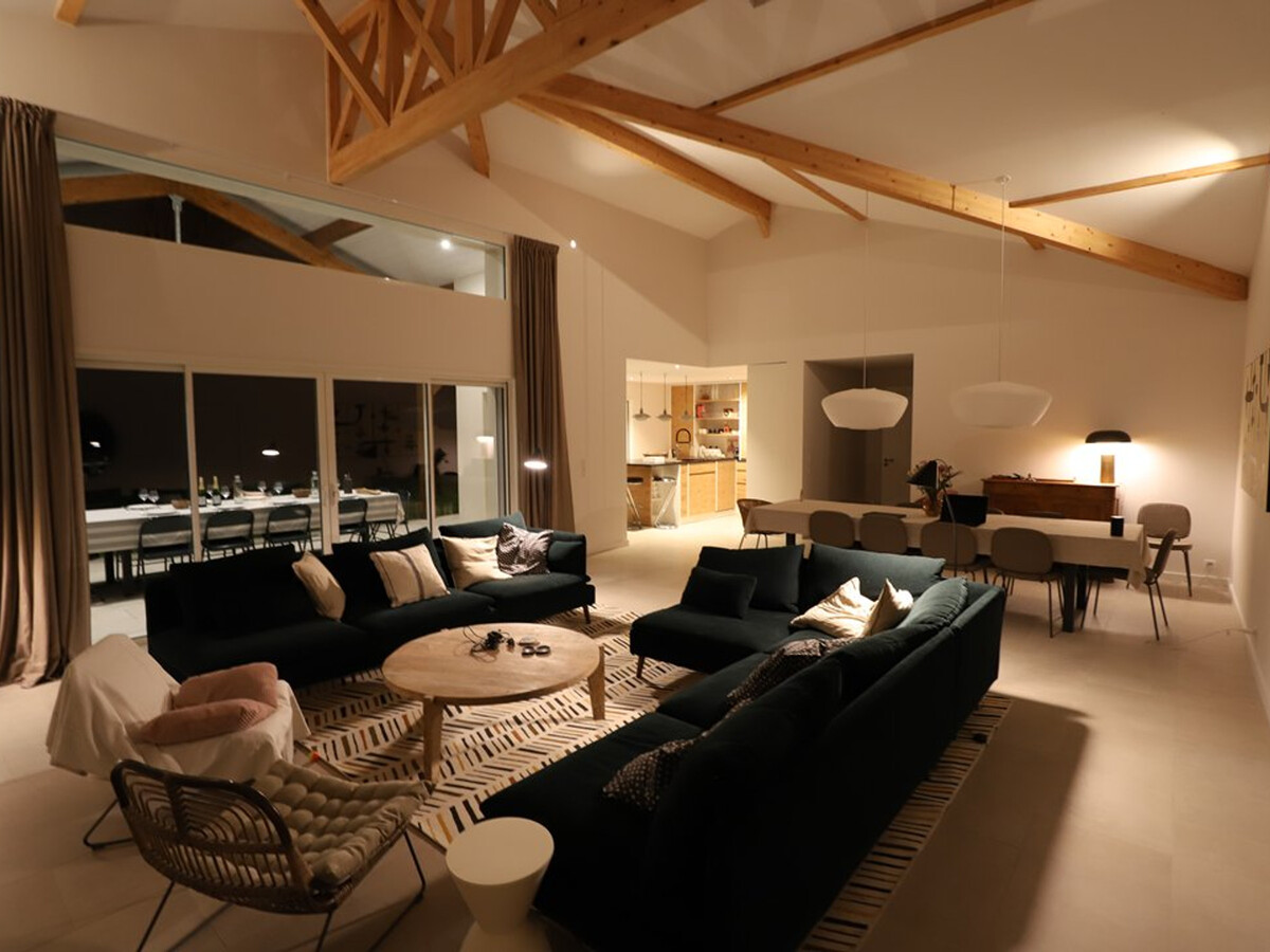 Villa 10 pers., 5 chambres, piscine chauffée à Soustons - Photo 2