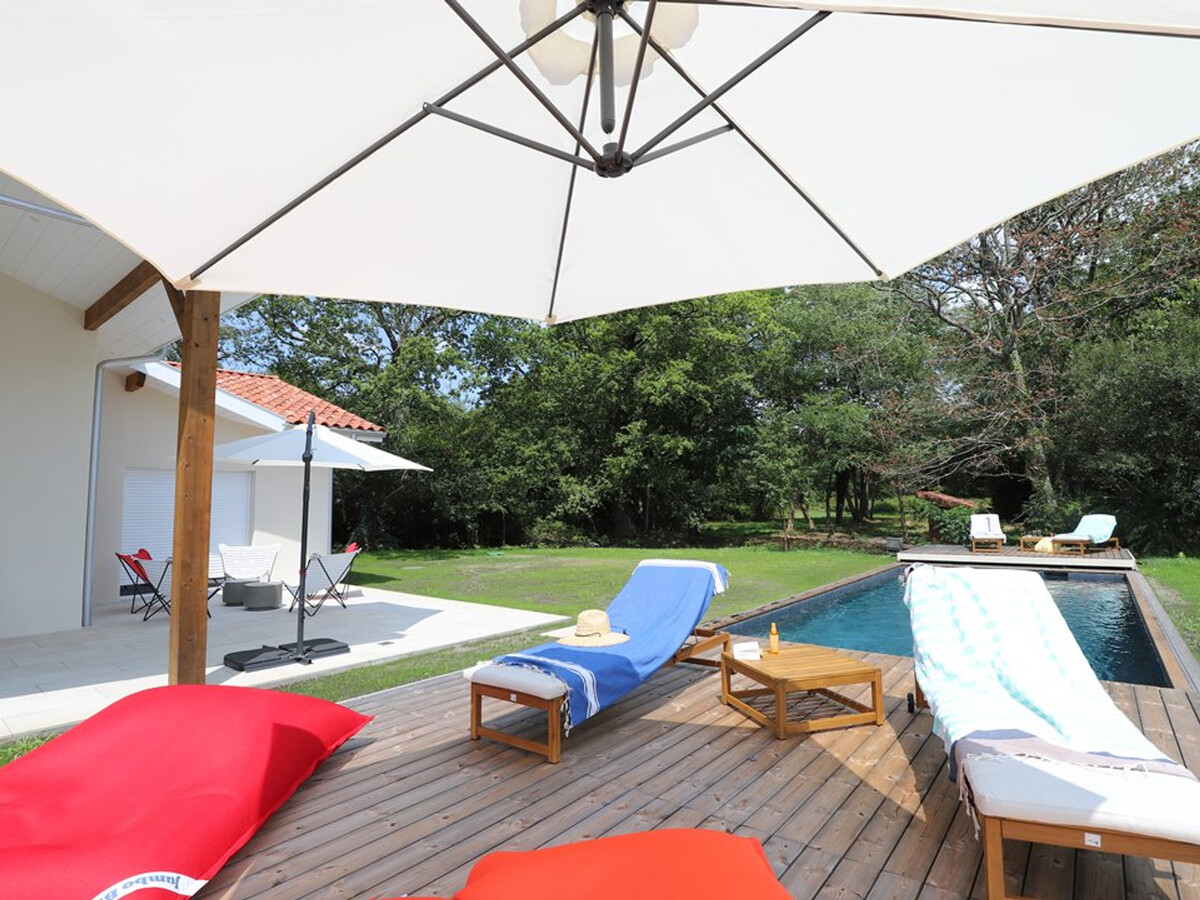 Villa 10 pers., 5 chambres, piscine chauffée à Soustons - Photo 15