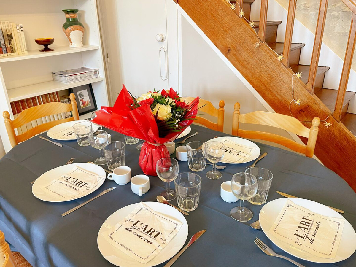 Gîte 4 pers. au cœur de Richelieu, jardin de 372 m² - Photo 5