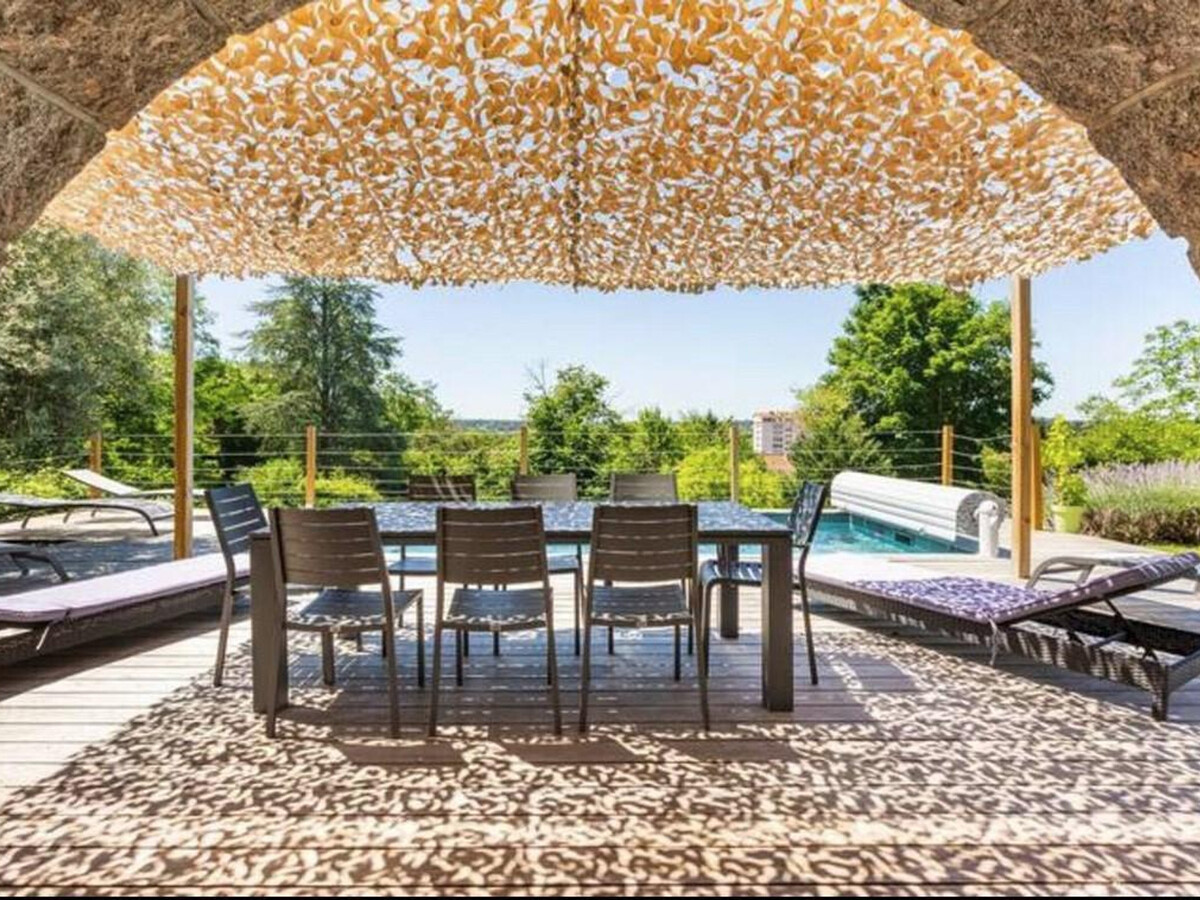 Gîte Vichy 10 pers. : piscine 7x3m, 5 chambres, jardin 1000m² - Photo 18