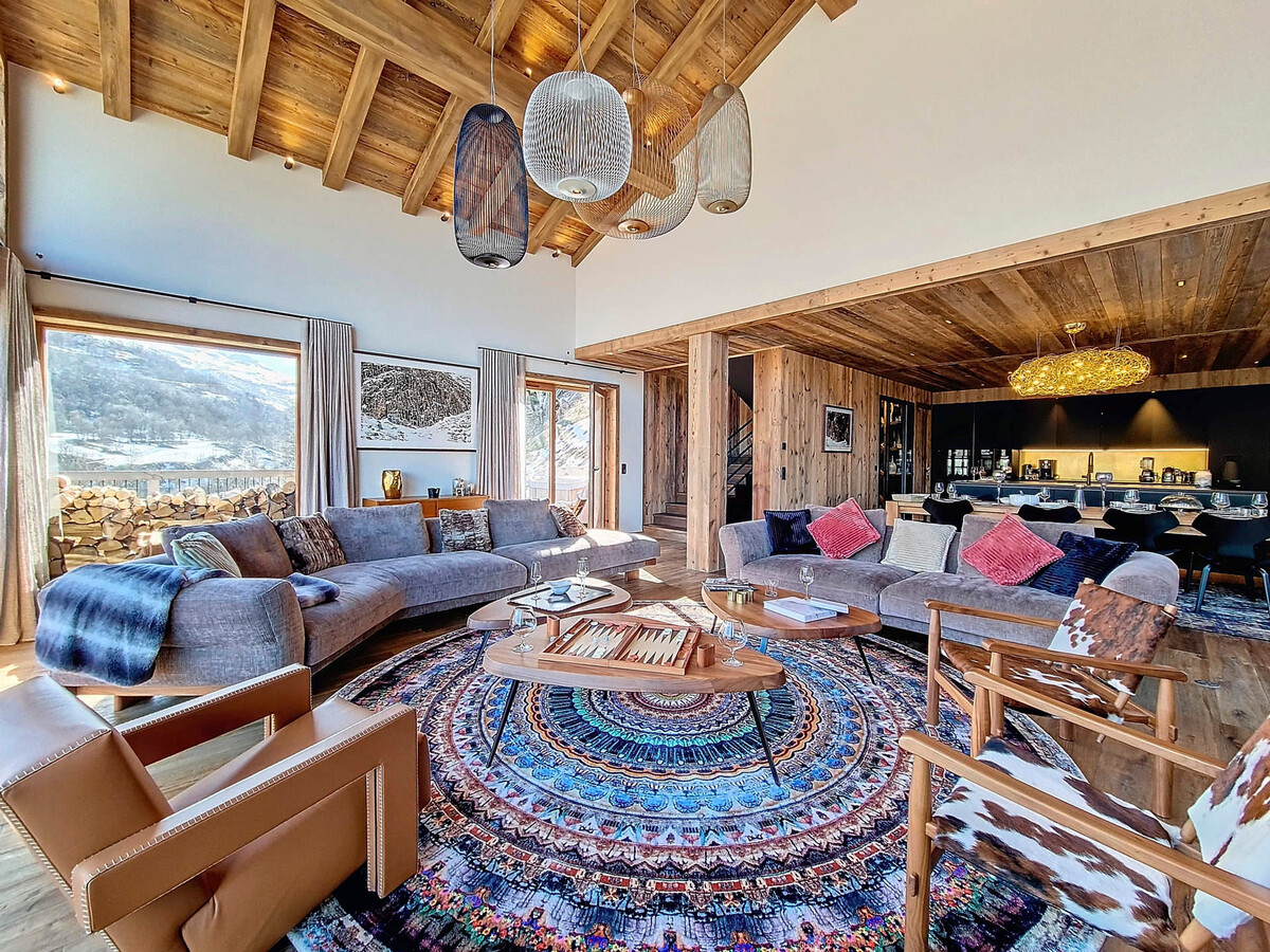 Chalet 6 chambres avec spa, cinéma et jacuzzi aux 3 Vallées - Photo 3