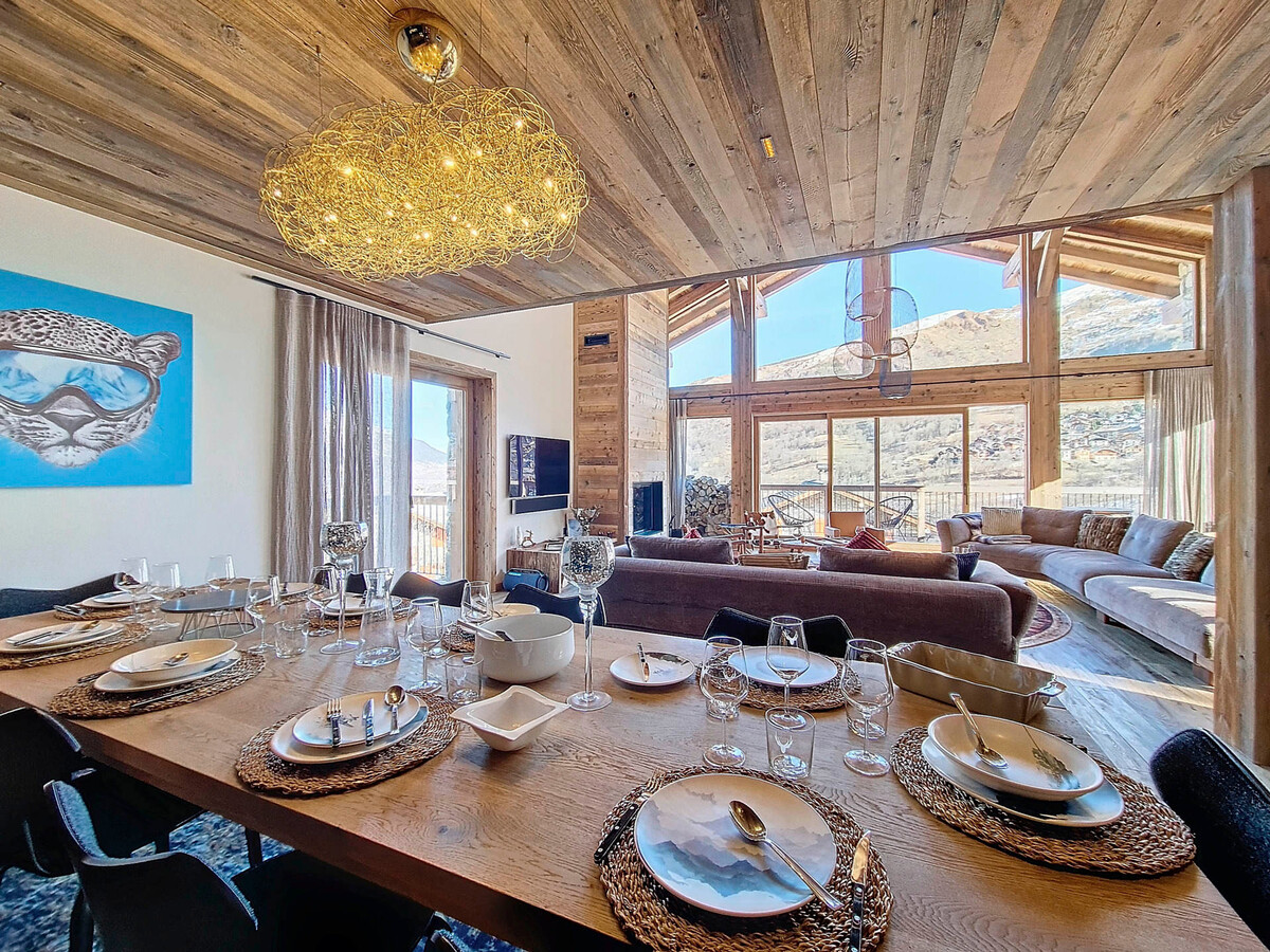 Chalet 6 chambres avec spa, cinéma et jacuzzi aux 3 Vallées - Photo 5