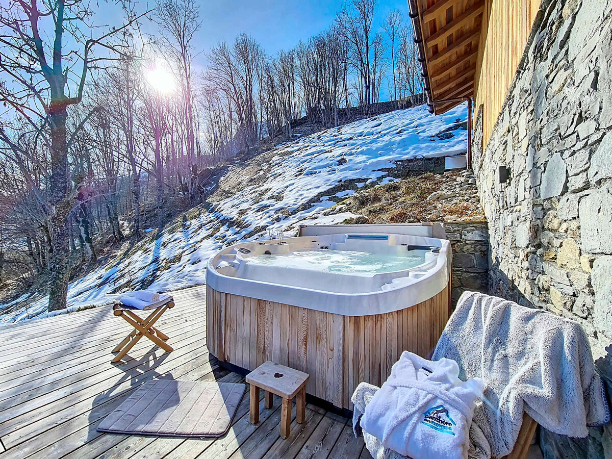 Chalet 6 chambres avec spa, cinéma et jacuzzi aux 3 Vallées - Photo 7